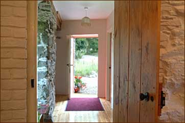 The Main Corridor in Buttermilk Cottage